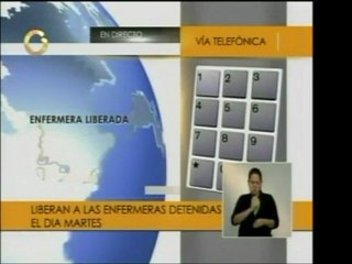 Enfermeras de Maternindad Concepción Palacios liberadas no r