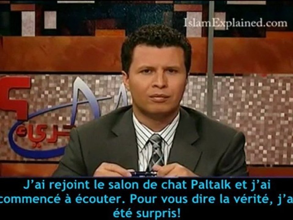 Musulman Accepte Jésus en direct TV!