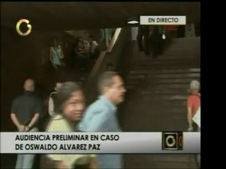 Inició la audiencia preliminar por del ex gob. O. Álvarez Pa