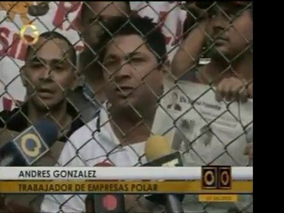 Trabajadores de Polar protestan por acciones contra su empre