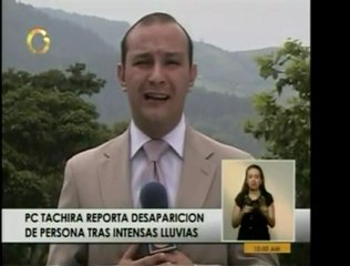 Otra persona desapareció en el cauce de las aguas en Táchira