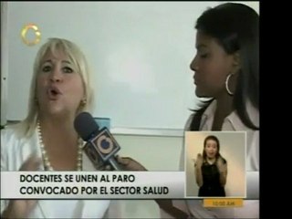 En Zulia los maestros se suman al paro convocado por los méd
