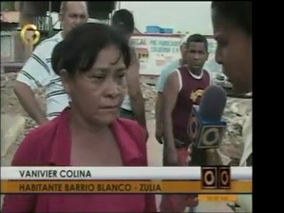 Barrio Blanco, en Maracaibo, sufre desde hace dos años de un