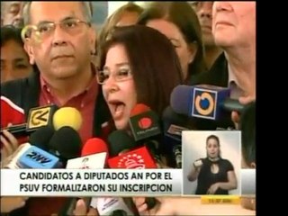 El PSUV presenta su lista al Parlamento Latinoamericano, enc