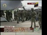Cuatro militares colombianos vuelven de manos de las FARC. U