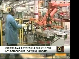 La OIT reclama a Venezuela velar por los derechos de los tra