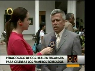 Instituto Pedagógico de Caracas celebra eucaristía para cele