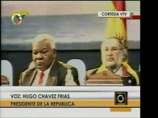 Los Presidentes Hugo Chavez y Evo Morales declaran desde la