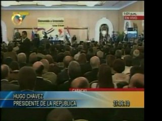 Pdte. Hugo Chavez felicita a los periodistas en su día y hac