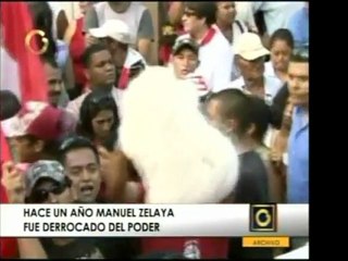 A un año del defenestramiento de Manuel Zelaya en Honduras s
