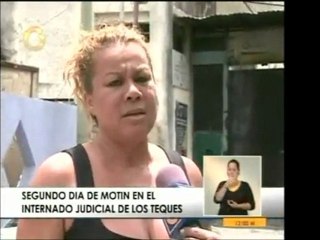 En el Internado Judicial de Los Teques vive su segundo día d