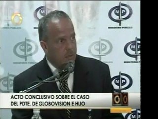 Ministerio Público dicta acto conclusivo acusatorio contra G