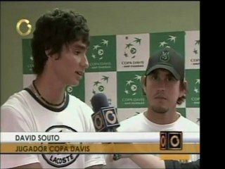 Entrevista al equipo de Copa Davis que jugará contra Perú en