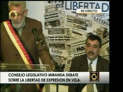 Discurso del profesor e investigador Marcelino Bisbal ante e