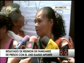 Representantes de reos del Rodeo II no llegaron a un acuerdo