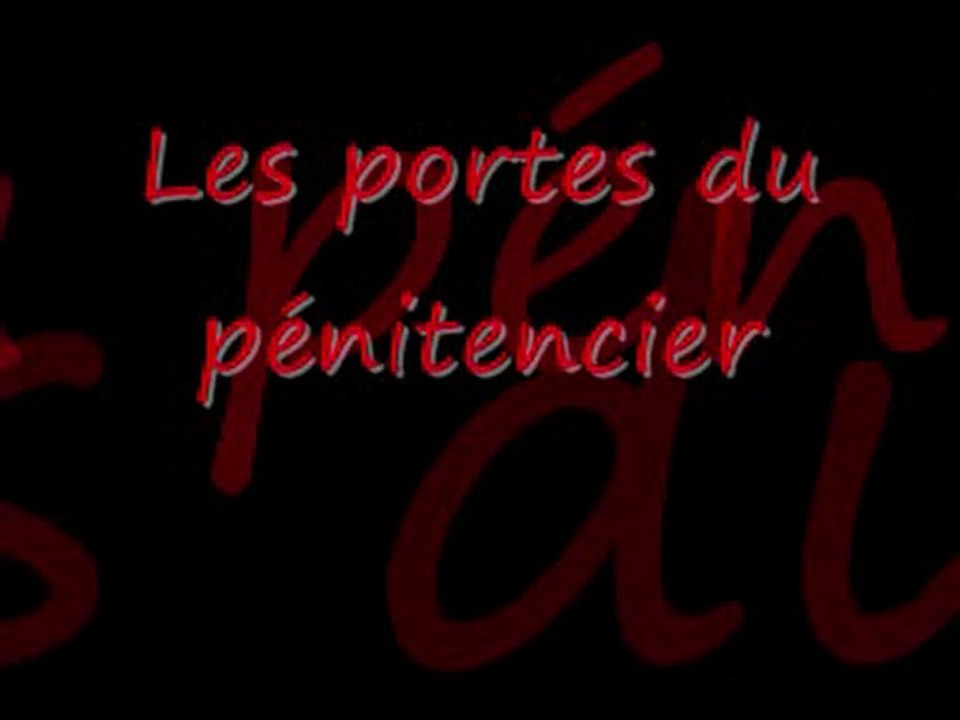 les portes du pénitencier