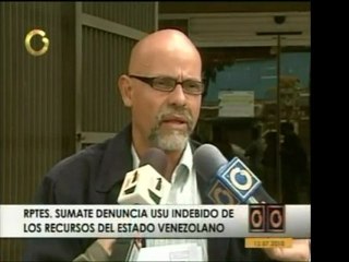 Sumate acude a denunciar el uso indebido de recursos del est