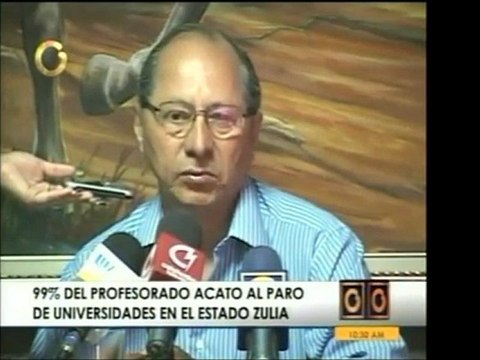 En Zulia los docentes universitarios reportan un 99% de efec