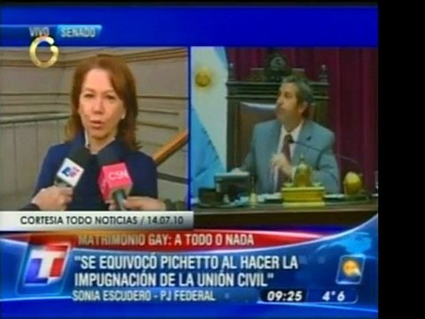 Senadores argentinos hablan sobre la posible legalización de