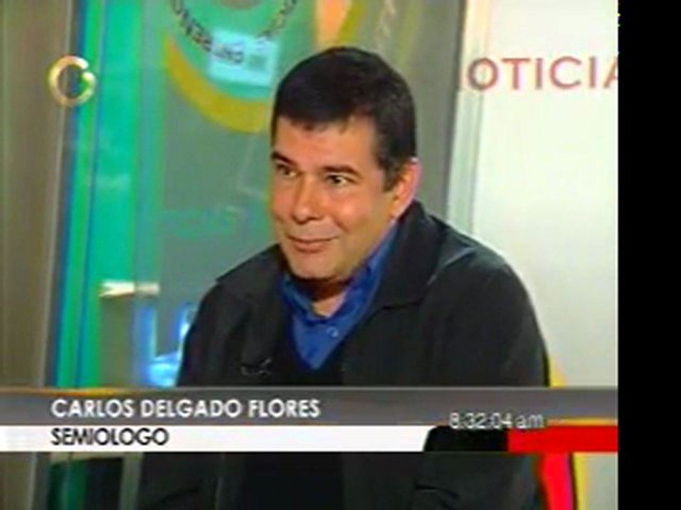 @globovision El semiologo Carlos Delgado Flores analiza algu