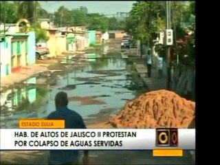 Habitantes del sector Altos de Jalisco II cerraron la av. Mi