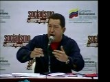 El Pdte. Chavez se refiere a la ruptura de relaciones con Co