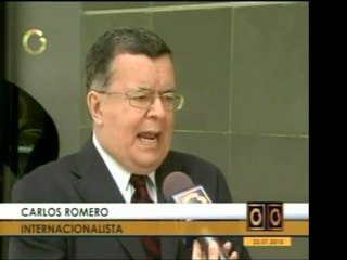 Analista Internacional Carlos Romero de su opinión sobre el