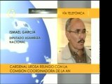 Dip. Ismael García informa sobre la discusión con Cardenal U