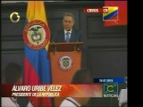 Pdte. Álvaro Uribe afirma que Colombia tiene su propia fórmu