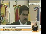 Canciller venezolano Nicolás Maduro declara desde Mercosur a