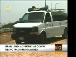 Comandos del Líbano y de Israel se enfrentan en la frontera.