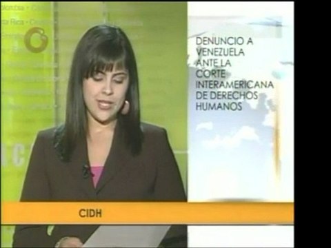 La Com. Interamericana de Derechos Humanos demanda a Venezue
