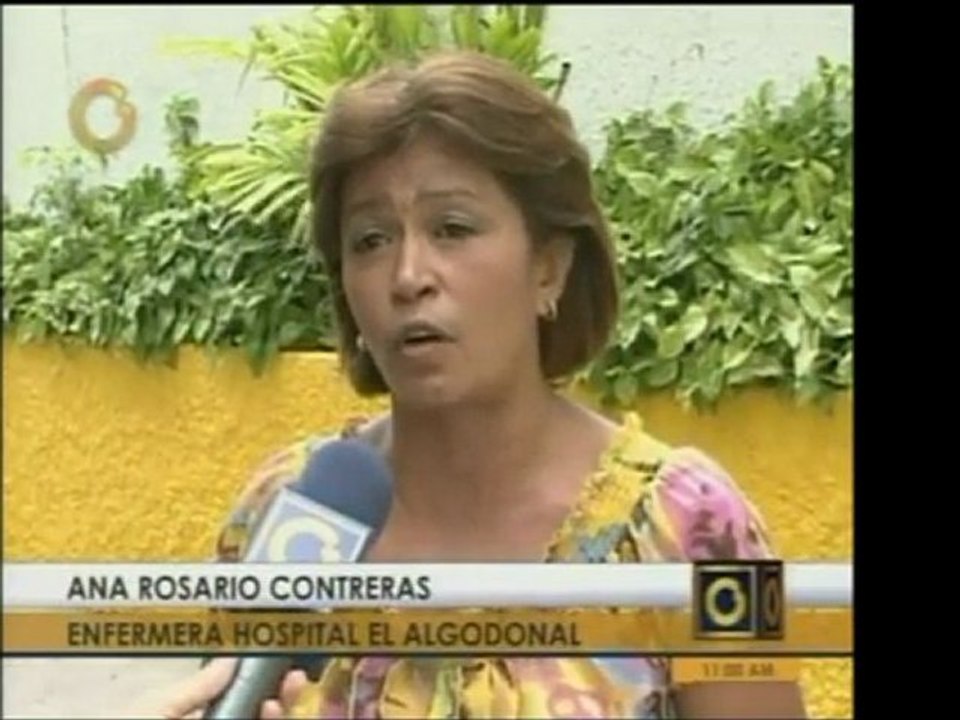 Enfermeros de la Maternidad Concepción Palacios y del Hospit