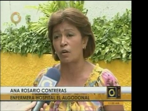 Enfermeros de la Maternidad Concepción Palacios y del Hospit