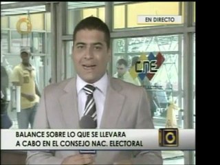 Balance de las próximas actividades de actores políticos en