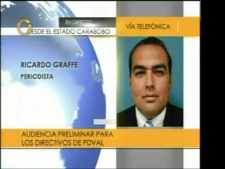 Audiencia preliminar de presuntos implicados en el caso de P