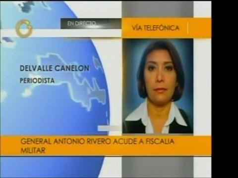 General retirado Antonio Rivero comparece ante Fiscalía Mili
