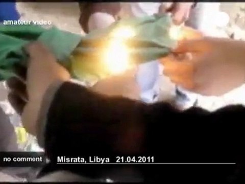 Libyans film Misrata - no comment