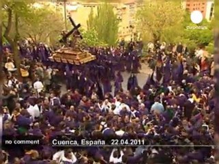 Procession for the Holy Week in Spain - no comment