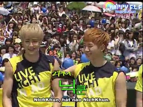 {HappyE.L.F's Vietsub} [100613] Let’s Go Dream Team Season 2 (Ep 3) (Part 1.7)