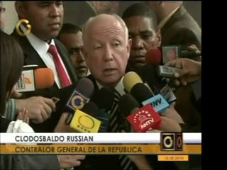 El Contralor General de la república ratificó anta la AN que