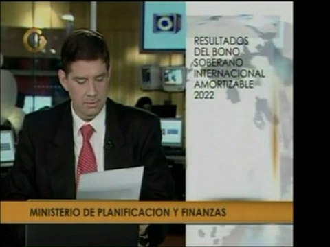 Min. de Planificaciones y Finanzas publica resultados del Bo