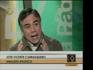 Analista Político José Vicente Carrasquero denomina "fracaso