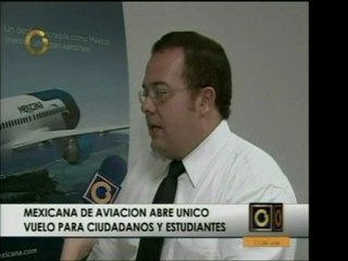 Gte. de Mexicana de Aviación anuncia que habilitará un único