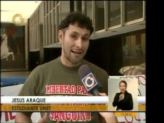 En la sede administrativa de la AN protesta el Fte. de Estud