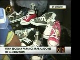 Globovisión organiza una feria escolar para sus trabajadores
