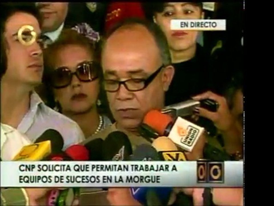 El CNP acude a la Morgue de Bello Monte a pedir al CICPC que