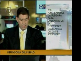 Defensoría del Pueblo anuncia operativo para elecciones del