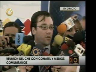 Pdte. de Conatel, Pedro Ronaldo Maldonado, informó que apart