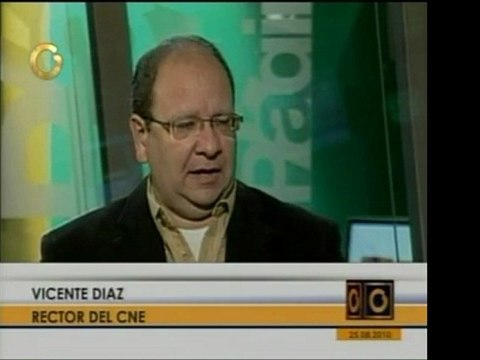 Rector Vicente Díaz informó que el CNE investiga violaciones